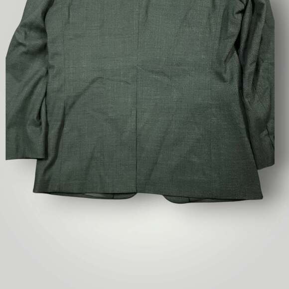 Banana Republic Blazer Sport Coat Mens 40R Modern Slim Fit Wool Blend Nail Head - Picture 9 of 9